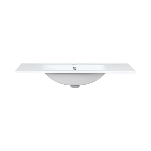 Раковина для ванної Qtap Albatross New 910x470x180 White з донним клапаном QT0111750690W QT0111750690W 39891