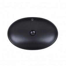 Раковина для ванної Qtap Dove 410х335х145 Matt black QT063078MBMB QT063078MBMB 40143