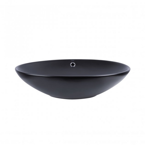 Раковина для ванної Qtap Dove 410х335х145 Matt black QT063078MBMB QT063078MBMB 40143