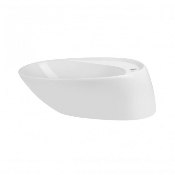 Раковина для ванної Qtap Scorpio 590х380х190 White з донним клапаном QT14111037W QT14111037W 40147