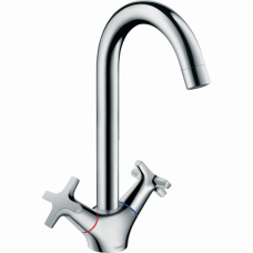 Змішувач Hansgrohe Logis Classic 220 двовентельний для кухні (71285000)
