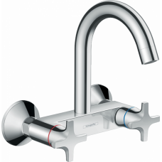 Змішувач Hansgrohe Logis Classic двовентельний для кухні (71286000)