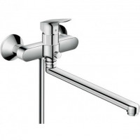Змішувач Hansgrohe Logis для ванни з довгим виливом хромування (71402000)
