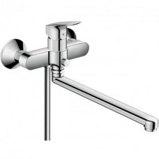 Змішувач Hansgrohe Logis для ванни з довгим виливом хромування (71402000)