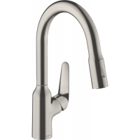 Змішувач Hansgrohe M42-H180 для кухні Stainless Steel Finish (71801800)