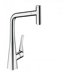 Змішувач Hansgrohe Metris M 71 Select 320 1jet кухонний Sbox (73803000)