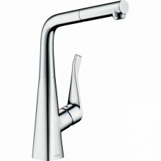 Змішувач Hansgrohe Metris M71 320 1jet кухонний Chrome (14821000)