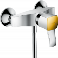 Змішувач Hansgrohe Metropol Classic для душу Chrome/Gold Optic (31360090)