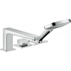 Змішувач Hansgrohe Metropol на край ванни, ручка Loop Secuflex хром (74550000)