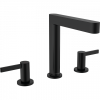 Смеситель Hansgrohe Finoris 160 для умывальника Matt Black (76034670)