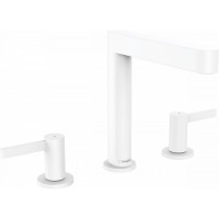 Змішувач Hansgrohe Finoris 160 для умивальника Matt White (76034700)