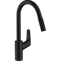Змішувач Hansgrohe Focus 240 2jet для кухні Matt Black (31815670)