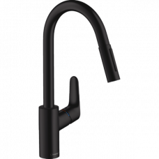 Змішувач Hansgrohe Focus 240 2jet для кухні Matt Black (31815670)