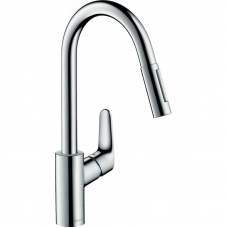 Змішувач Hansgrohe Focus 240 2jet для кухні Sbox (73880000)