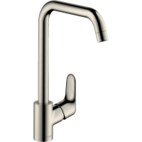 Змішувач Hansgrohe Focus 260 для кухні Stainless Steel Finish (31820800)
