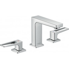 Змішувач Hansgrohe Metropol 110 для умивальника, ручки loop, колір - хромований (74514000)