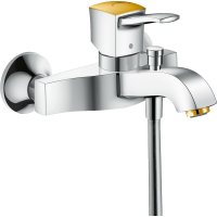 Смеситель Hansgrohe Metropol Classic для ванной Chrome/Gold Optic (31340090)