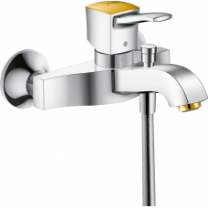 Змішувач Hansgrohe Metropol Classic для ванни Chrome/Gold Optic (31340090)