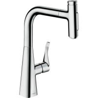 Смеситель Hansgrohe Metris Select 240 2jet кухонный Sbox (73817000)