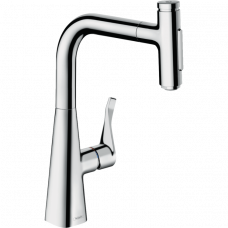 Змішувач Hansgrohe Metris Select 240 2jet кухонний Sbox (73817000)