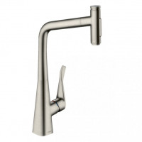 Змішувач Hansgrohe Metris Select 320 2jet кухонний Sbox (73816800)