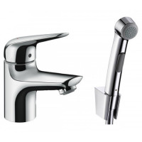 Змішувач Hansgrohe Novus 70 для умивальника з гігієнічним душем (71144000)