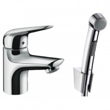 Змішувач Hansgrohe Novus 70 для умивальника з гігієнічним душем (71144000)