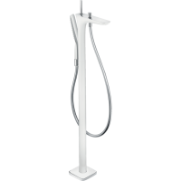 Змішувач Hansgrohe PuraVida для ванни хромований/білий (15473400)