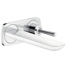 Змішувач Hansgrohe PuraVida для раковини прихованого монтажу 165 мм, колір хром-білий (15084400)