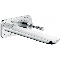 Змішувач Hansgrohe PuraVida для раковини прихованого монтажу 225 мм, хром-білий (15085000)