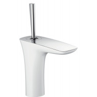 Змішувач Hansgrohe PuraVida для умивальника хромований-білий (15074400)