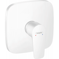 Змішувач Hansgrohe Talis E для душу Matt White (71765700)