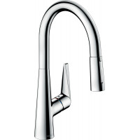 Змішувач Hansgrohe Talis M51 200 2jet для кухні з витяжним виливом (72813000)