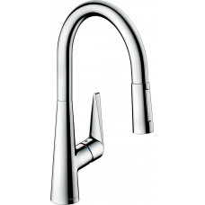 Змішувач Hansgrohe Talis M51 200 2jet для кухні з витяжним виливом (72813000)