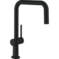 Змішувач Hansgrohe Talis M54 U 220 кухонний Matt Black (72806670)
