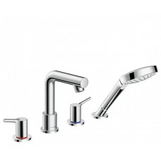 Змішувач Hansgrohe Talis S для ванни на 4 отвори Secuflex 110 см (72418000)