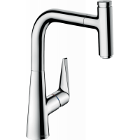 Змішувач Hansgrohe Talis Select M51 220 1Jet для кухні з витяжним виливом (72822000)