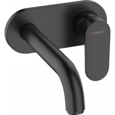 Змішувач Hansgrohe Vernis Blend для раковини прихованого монтажу 205 мм Matt Black (71576670)