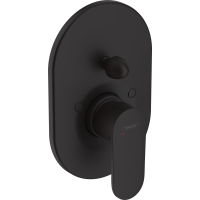 Змішувач Hansgrohe Vernis Blend для ванни200 Matt Black (71449670)