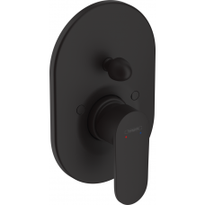 Змішувач Hansgrohe Vernis Blend для ванни200 Matt Black (71449670)
