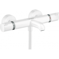 Змішувач Hansgrohe з термостатом для ванни Ecostat Comfort Matt White (13114700)