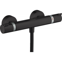 Змішувач Hansgrohe з термостатом для душу Ecostat Matt Black (13116670)