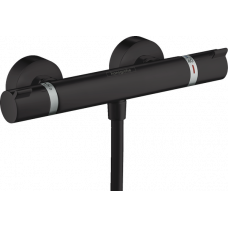 Змішувач Hansgrohe з термостатом для душу Ecostat Matt Black (13116670)