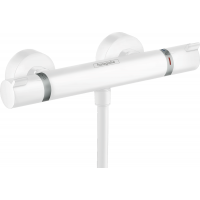 Змішувач Hansgrohe з термостатом для душу Ecostat Matt White (13116700)