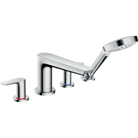 Змішувач Hansgrohe Talis E для ванни на 4 відчинки (71748000)