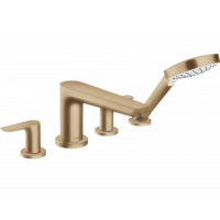 Змішувач Hansgrohe Talis E для ванни на 4 отвори Brushed Bronze (71748140)