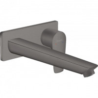 Змішувач Hansgrohe Talis E для раковини прихованого монтажу 225 мм Brushed Black Chrome (71734340)