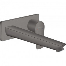 Змішувач Hansgrohe Talis E для раковини прихованого монтажу 225 мм Brushed Black Chrome (71734340)
