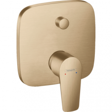 Змішувач Hansgrohe Talis E для ванни із захистом EN1717 Brushed Bronze (71474140)