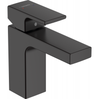 Змішувач Hansgrohe Vernis Shape 100 для умивальника pop-up Matt Black (71561670)
